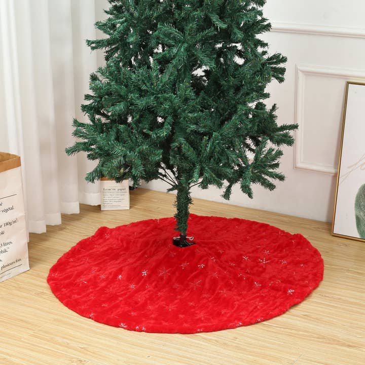 SINT - Wholesale Tree Skirt - SINT 48 Inch Large Christmas Tree Skirt