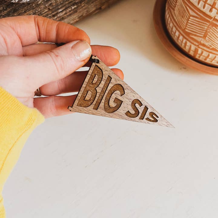 Left Grain - Wholesale Ornament - Big Sis Ornament, Little Sis Ornament