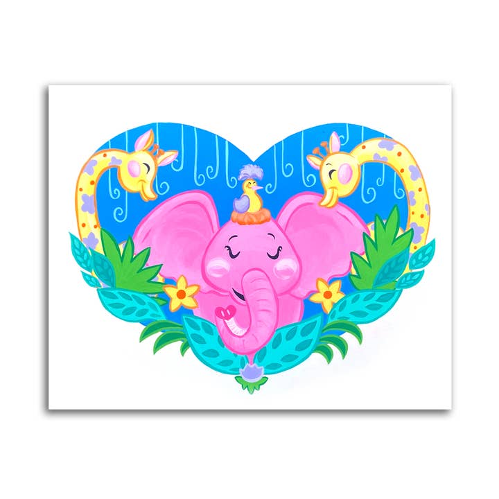 Imprimé jungle adorable pour la vente par Sey Studios