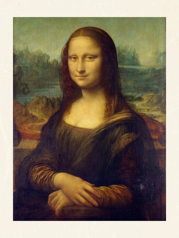 Da Vinci - Mona Lisa voor wholesale door Knot & Soul