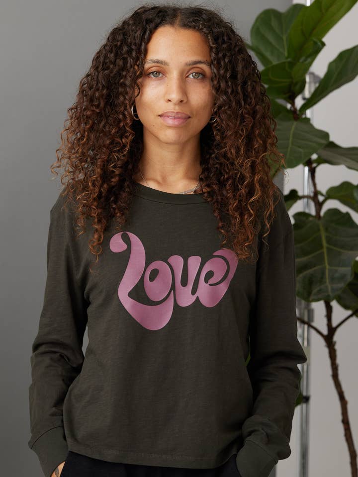 Love Swoop Tee for wholesale by Known Supply