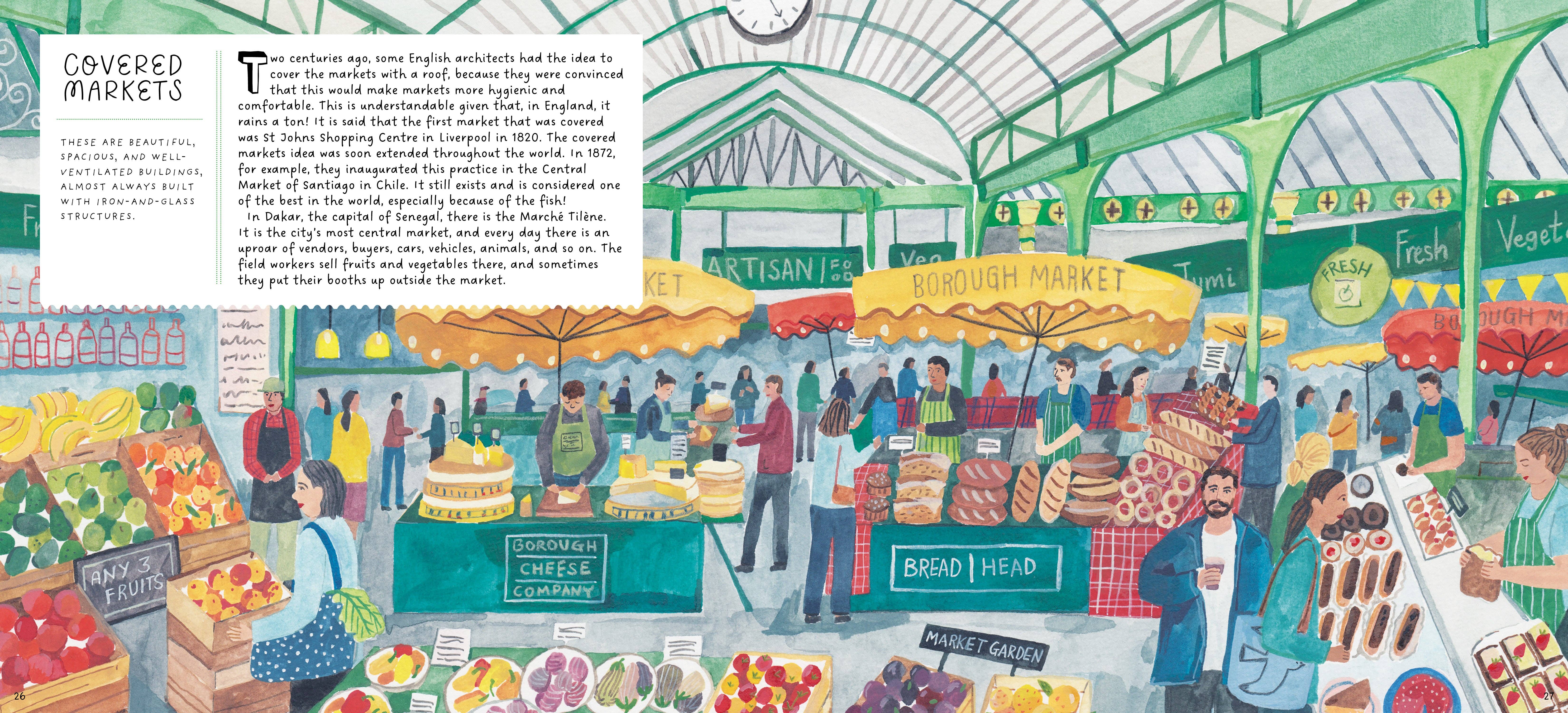 Bushel & Peck Books - Wholesale Preschool Book (3-5) - Markets: A World to Discover12