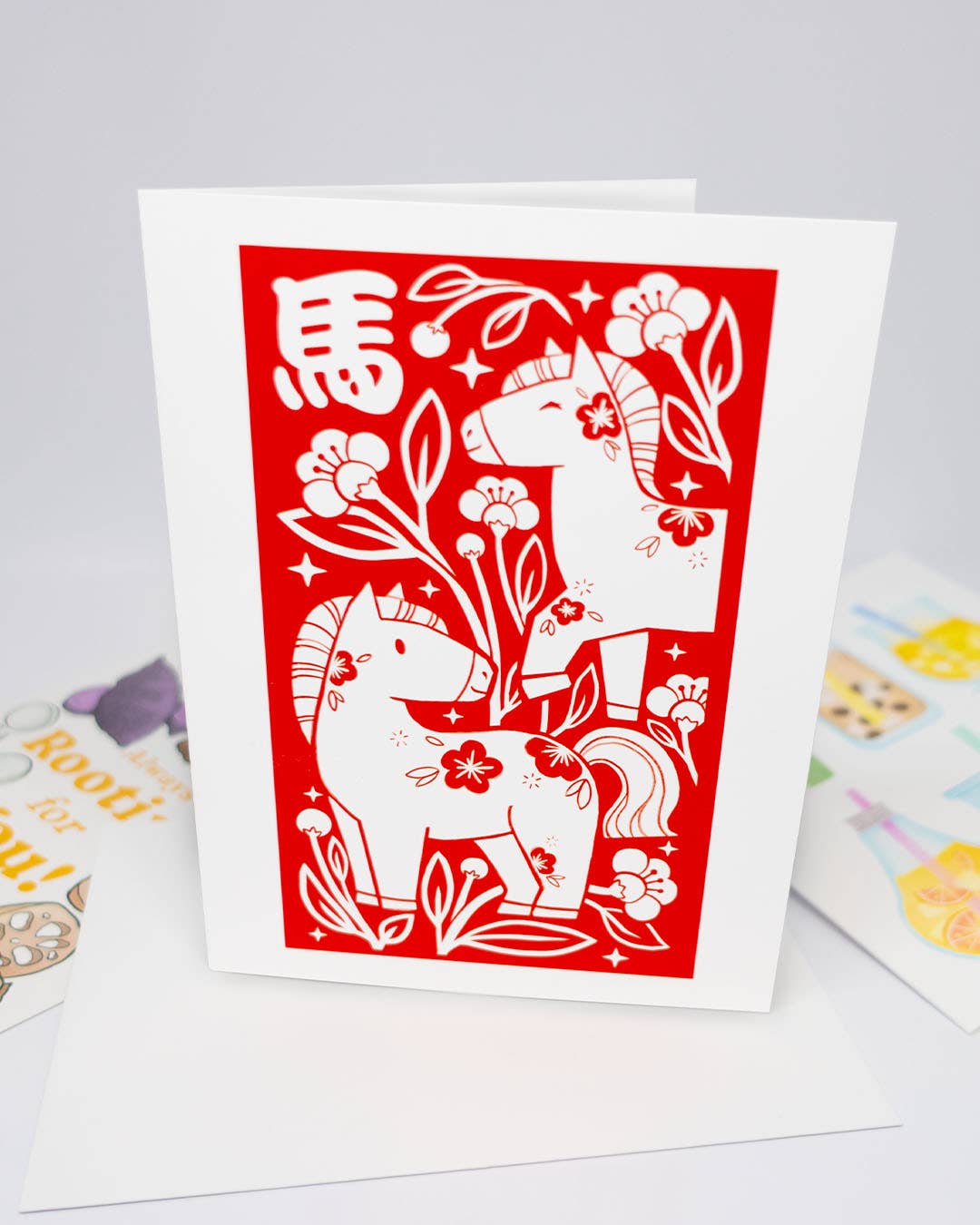 Sheila Wong - Wholesale Everyday Greeting Card - Year of the Horse - Greeting Card1