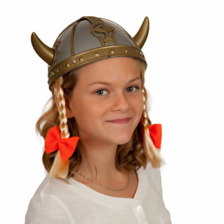European Heritage Gifts - Wholesale Costume - Women's - Plastic Female Hat: Viking Oktoberfest