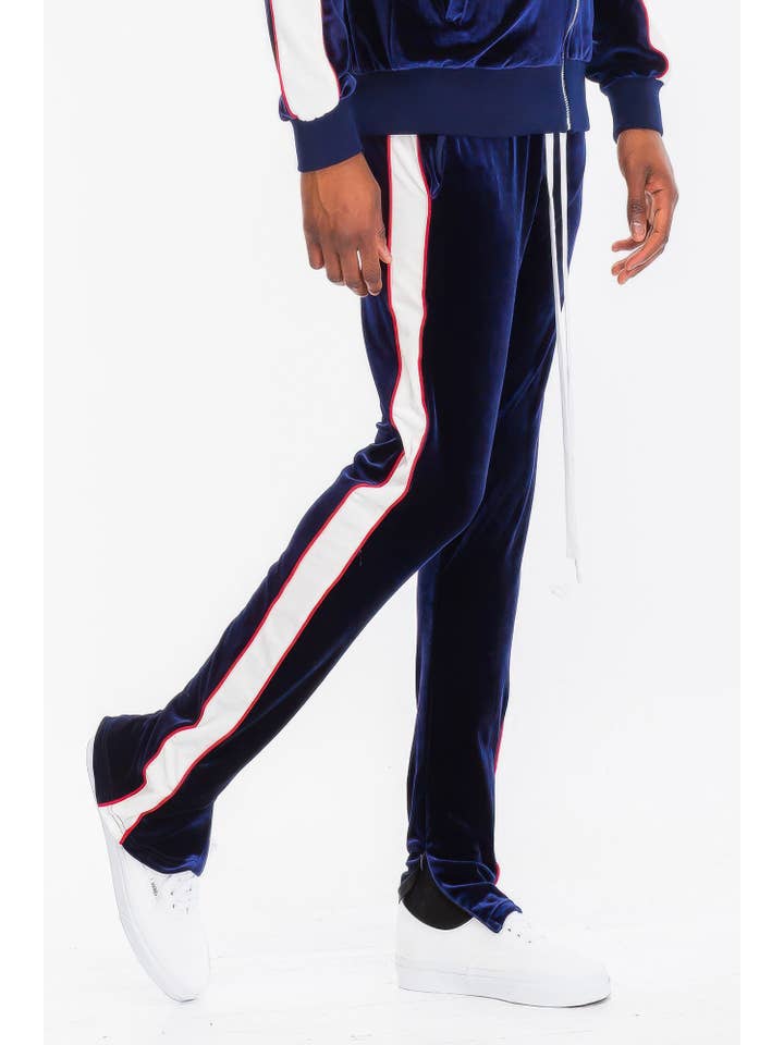 CC Wholesale Clothing - Wholesale Trainingspak - Heren - Velours trainingspak voor heren met jas en broek