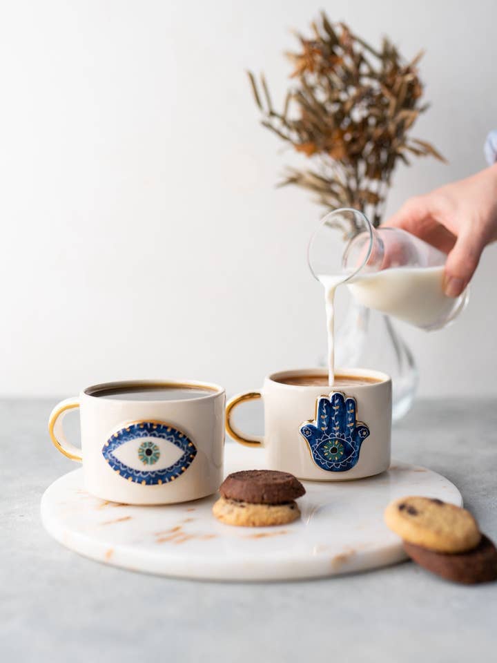 Evil Eye Mug for wholesale by Luuma Home