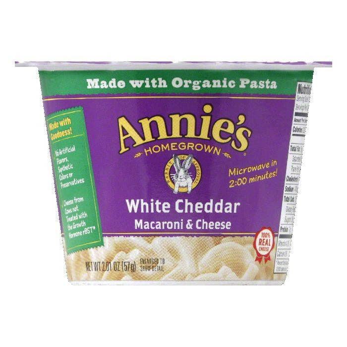 KeHE Distributors, LLC - Wholesale Chips - Annies White Cheddar Macaroni & Cheese, 2.01 Oz