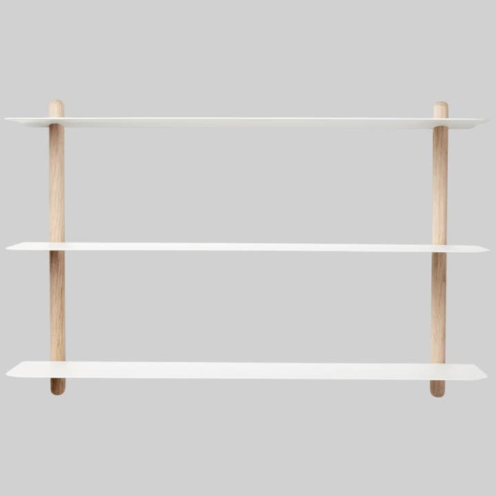 NIVO Étagère Petite A - chêne clair/blanc pour la vente par Studio Nordhaven