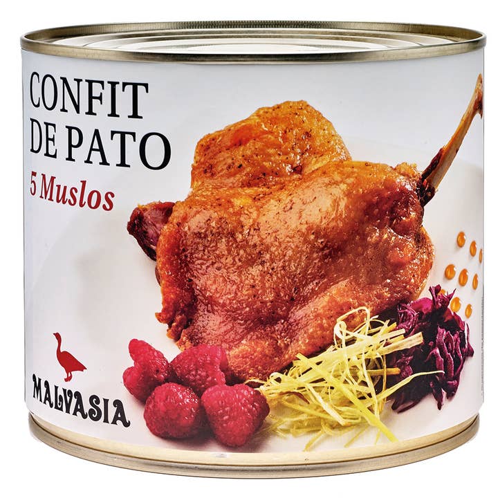 Malvasia – Großhandel Konserven – Ente Confit Thighs Malvasia 5 Stück
