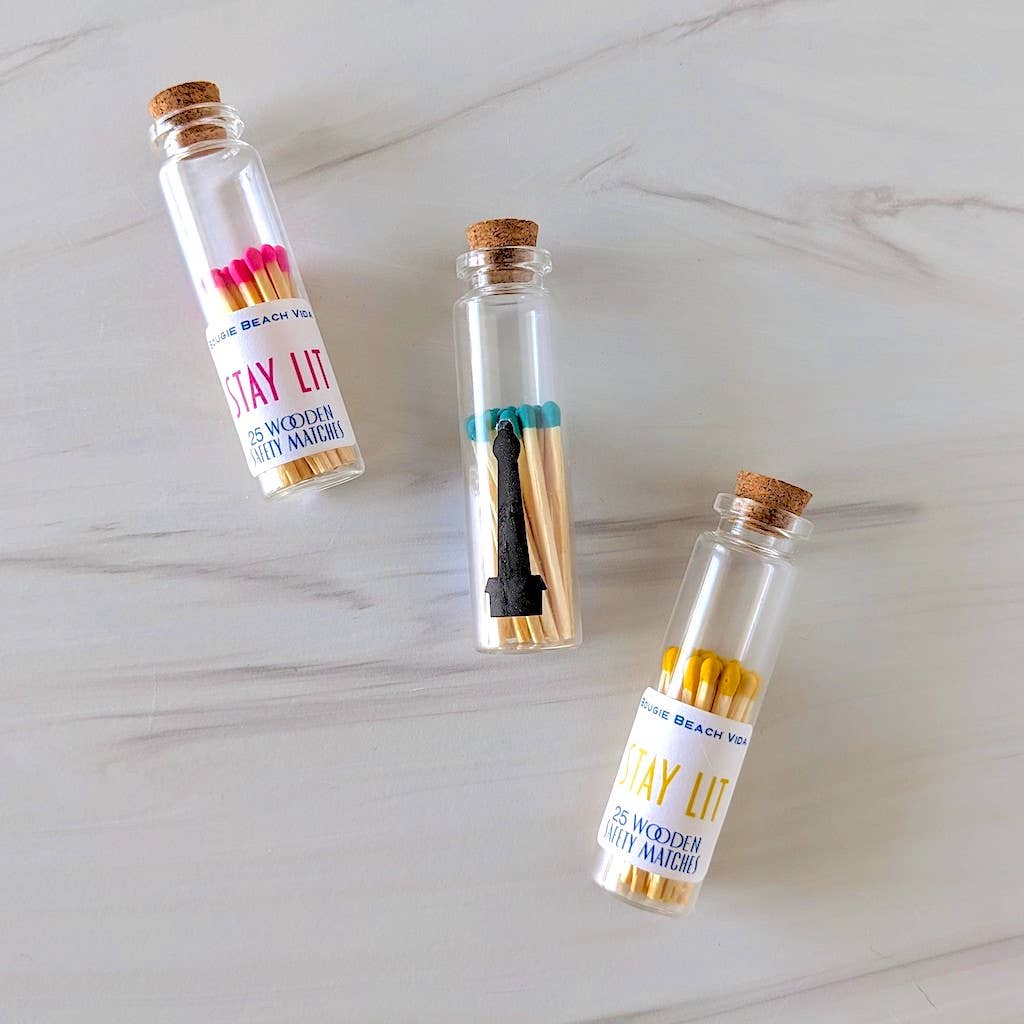 Bougie Vida - Vente Allumettes - Allumettes de sécurité à pointe colorée Bougie Vida3