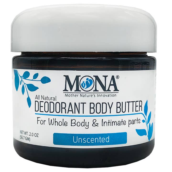 Unscented Whole Body Deodorant Cream | All Natural | 2 oz for wholesale by MONA BRANDS, LLC