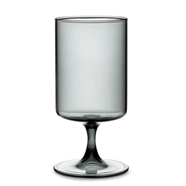 Short Stem All Purpose Glass-Grey-6"H(12oz) - Clearance for wholesale by Abbott