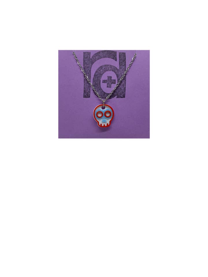 Crani-yum 3D Printed Necklace for wholesale by R+D