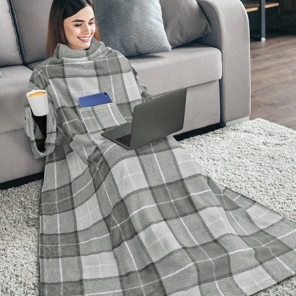 Pavilia - Vendita all'ingrosso Plaid - Coperta con maniche - Tasca applicata68