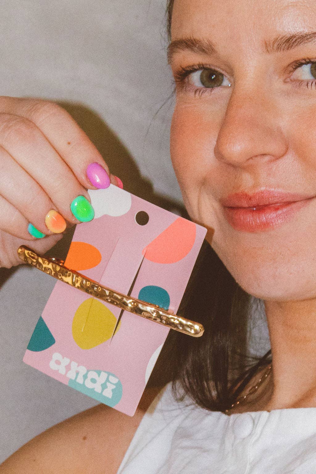 Shop Andi – wholesale Barrette – Women’s – Bumpy Bar Barrette1