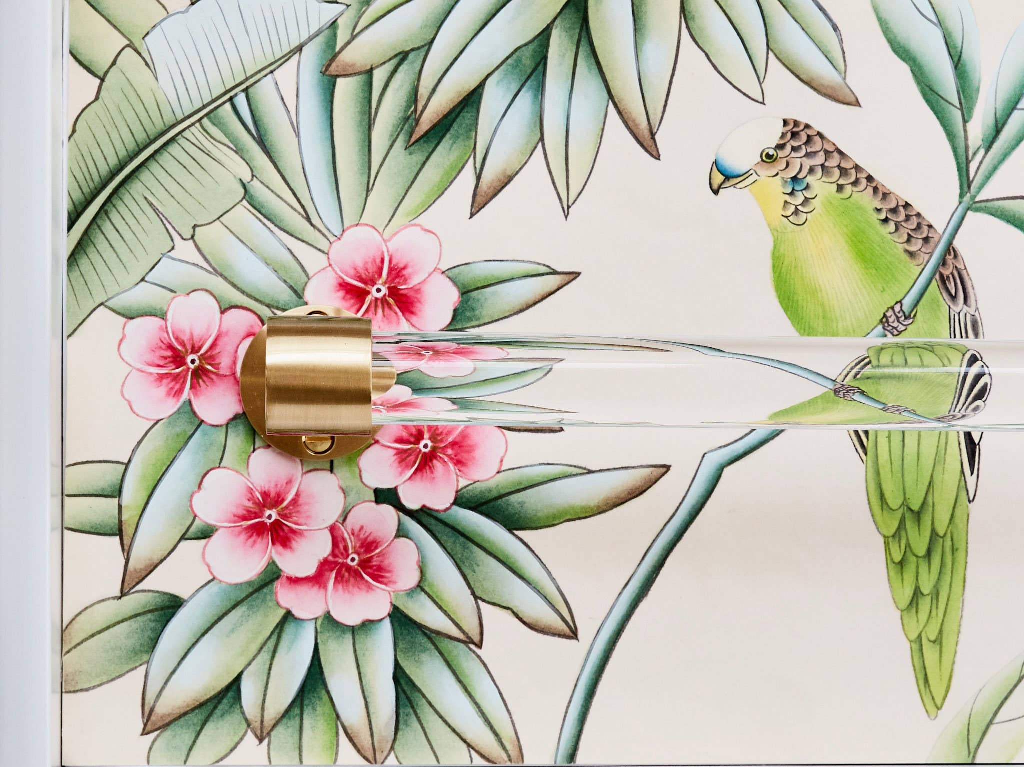 LuxHoldups - Wholesale Towel Holder/Hanger - Brass Lucite Retro Towel Bar with Hardware for Bathroom7