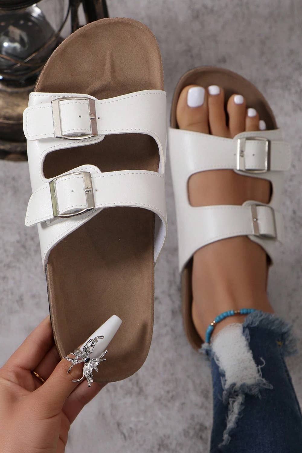 No Doubt Shoes - Wholesale Sandals - Women's - SOFT FOOTBED SUMMER FLAT SLIDERS SANDALS1