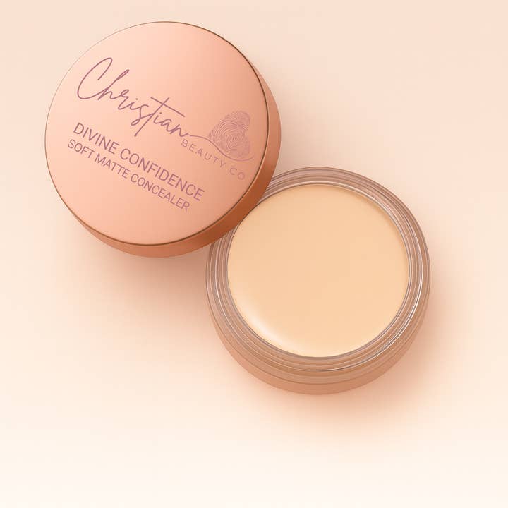 Divine Confidence Soft Matte Concealer for wholesale by Christian Beauty Co
