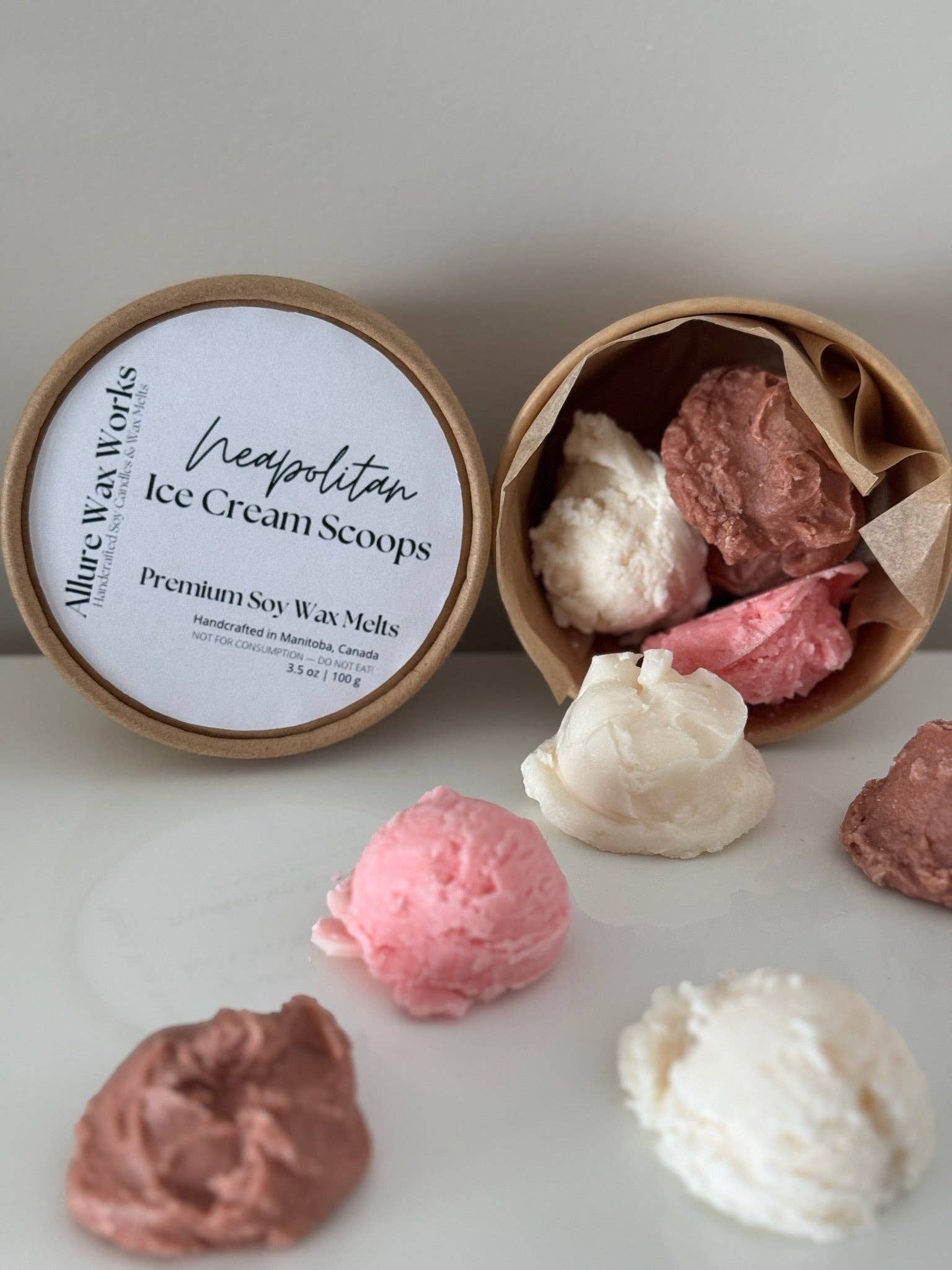 Allure Wax Works - Wholesale Wax Melt - Ice Cream Scoop Wax Melts7