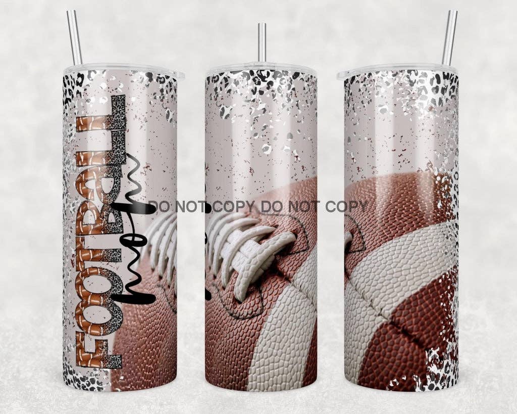 40oz Football Rhinestone Tumblers — Frugal Fashionista By Toni