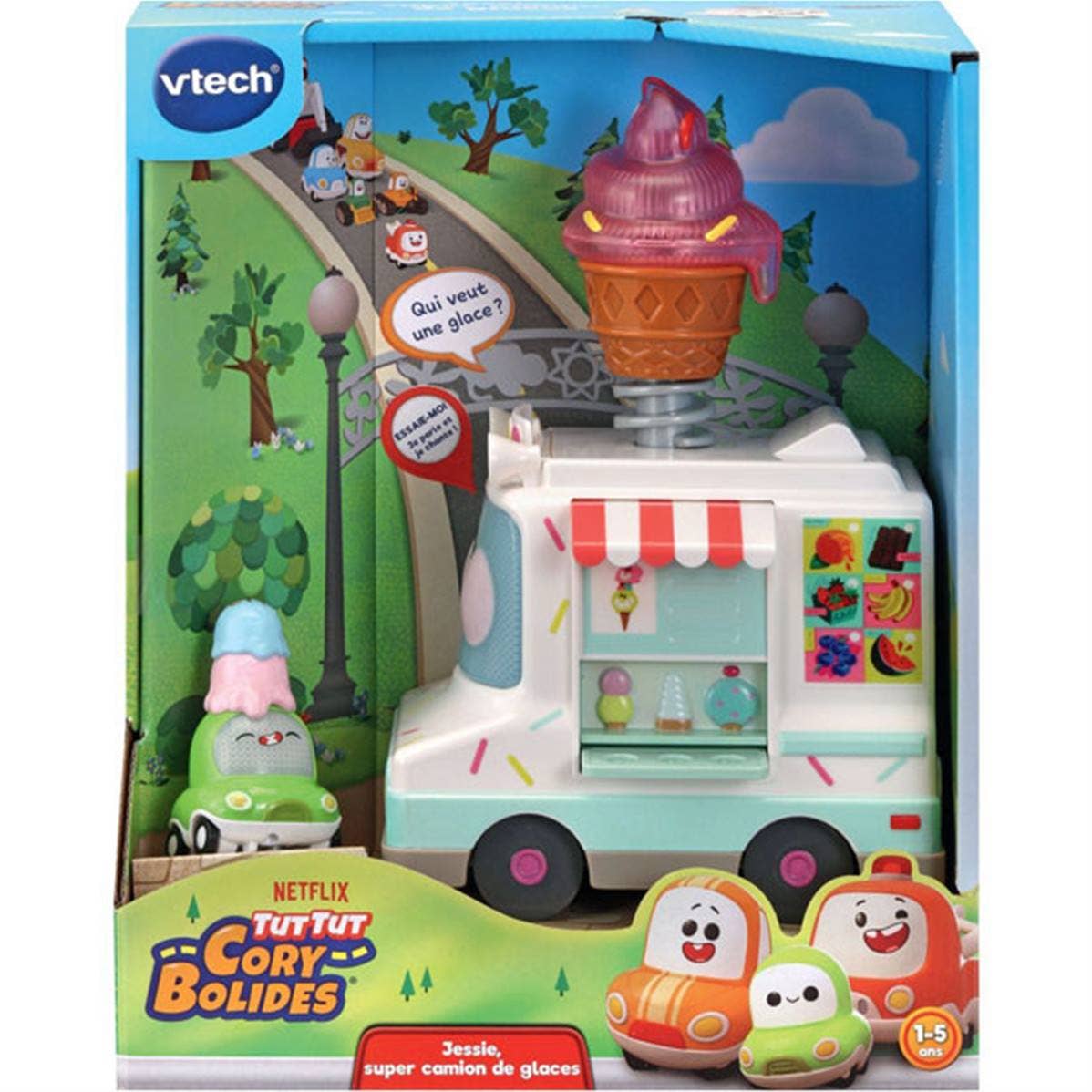 TSJJ – Großhandel Spielzeugauto – Kinder – Tut Tut Cory Bolides - Jessie Super Eiswagen0