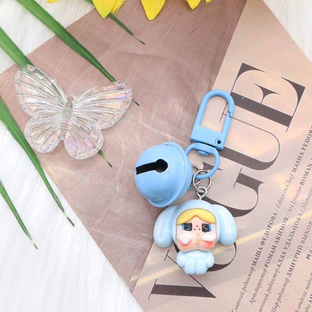 Diacly - Wholesale Keychain - Unisex - 12pk Crying Little Girl Key chain bag charm