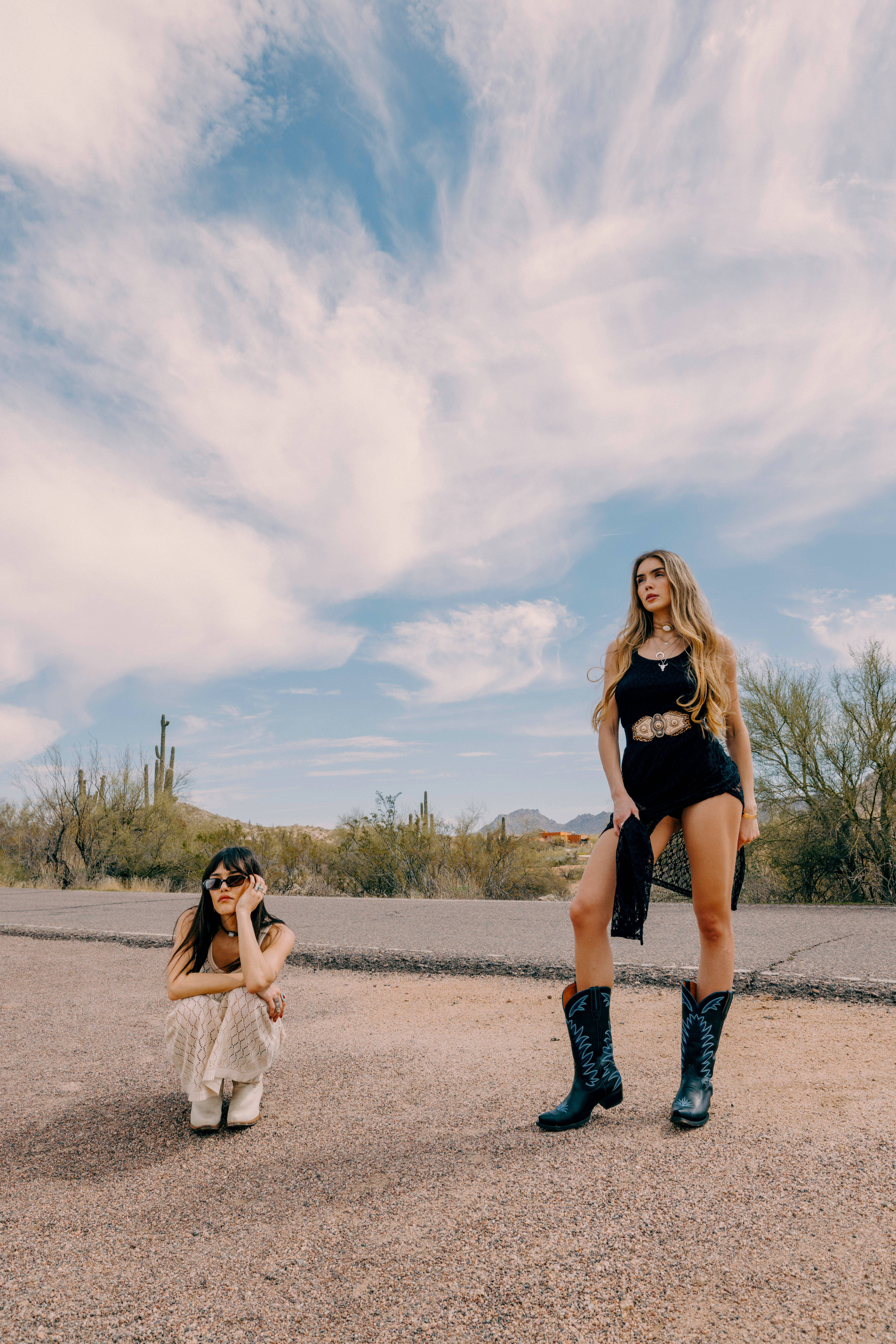 Desert Bloom Boots, LLC – wholesale Cowboystövlar - Dam – Vild Agave Onyx7