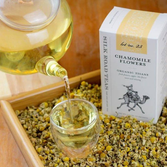 Silk Road Teas - Wholesale Tea Bags - Chamomile Flowers4