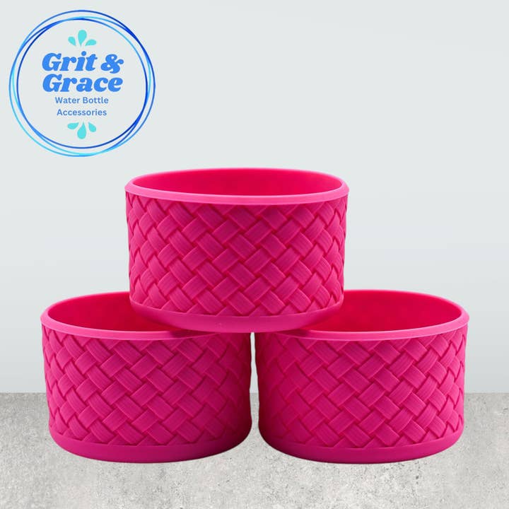 Mandweefsel Camellia Roze Laars voor wholesale door Grit & Grace Water Bottle Accessories