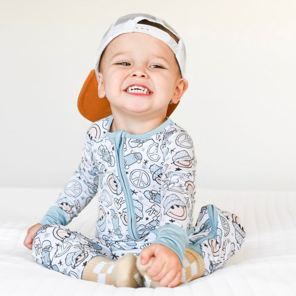 Knuckleheads Clothing – Großhandel Mütze – Kinder – Bubba Baby Blue Trucker-Kappe3