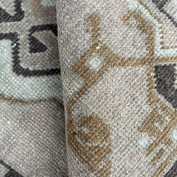 The Loom Wholesale - Wholesale Door Mat - Small Turkish Oushak Vintage Rug Handmade Door Mat4