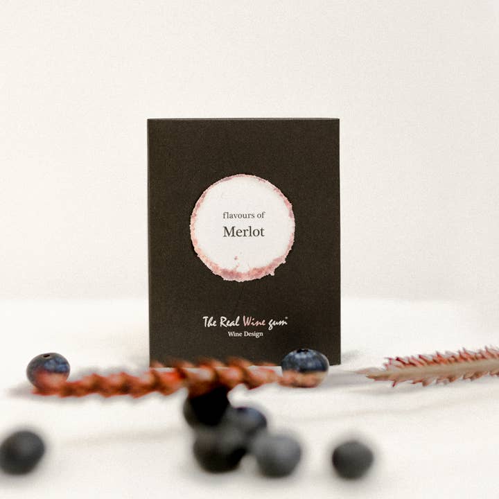 Vinoos - Wine Stories - Wholesale Gummy - Merlot Wine Gum - Single Gift Box 🌱