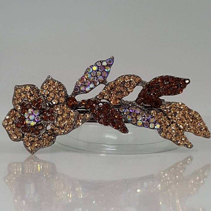 Woman Hair Accessories Rosa Hair Barrette for wholesale by Double Accent
