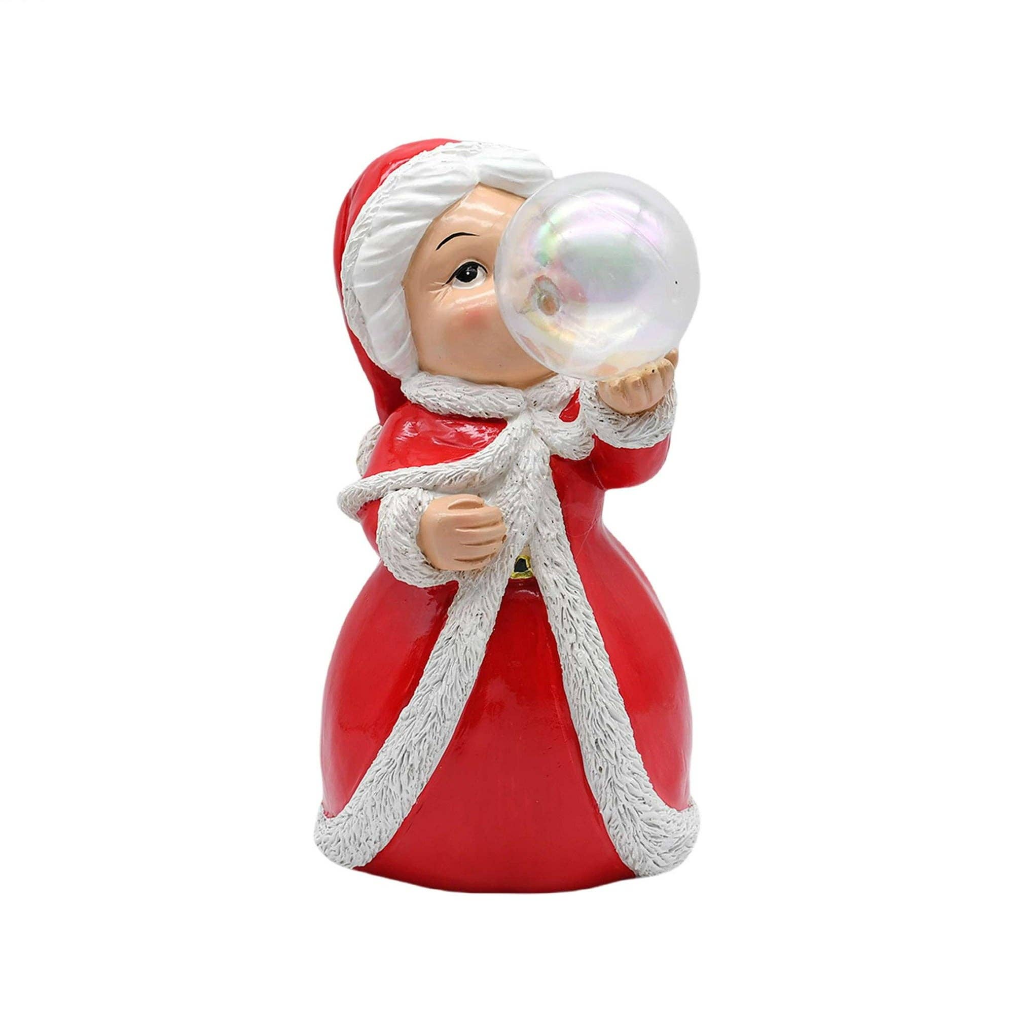 Dunn Deals - Wholesale Christmas Decoration - Christmas Carousel Collection -  9.5" Mrs. Claus with Bubble0