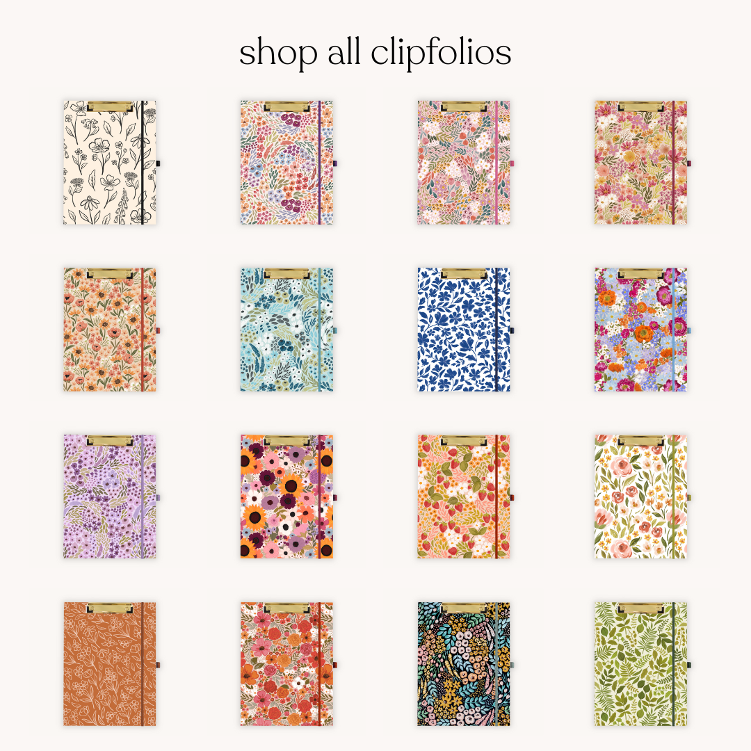Elyse Breanne Design – wholesale Skrivplatta – Vårträdgård Clipfolio4