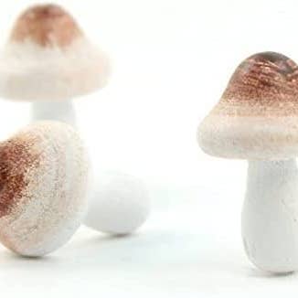 Meyer Imports Mini Wooden Mushroom Decoration (6 Piece) for wholesale by Meyer Imports