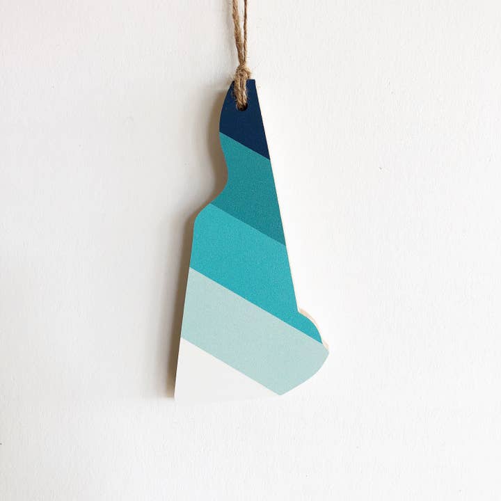 Hemlock & Heather - Wholesale Ornament - Comal Stripes State Ornaments32