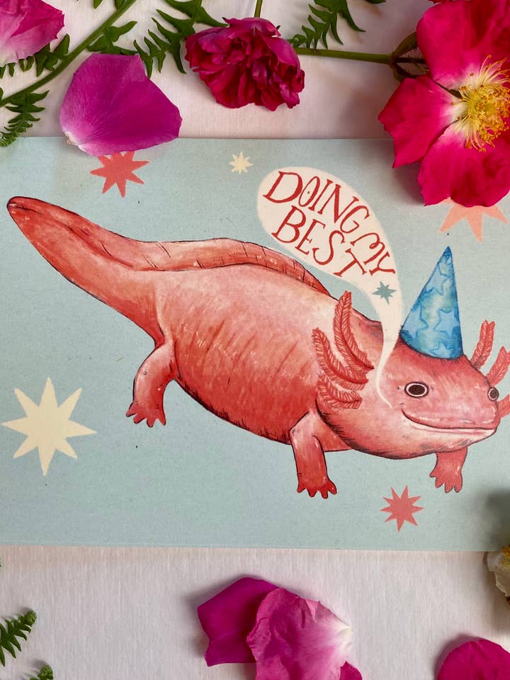 Gør mit bedste kort for engroshandel hos Marika Paz Illustration