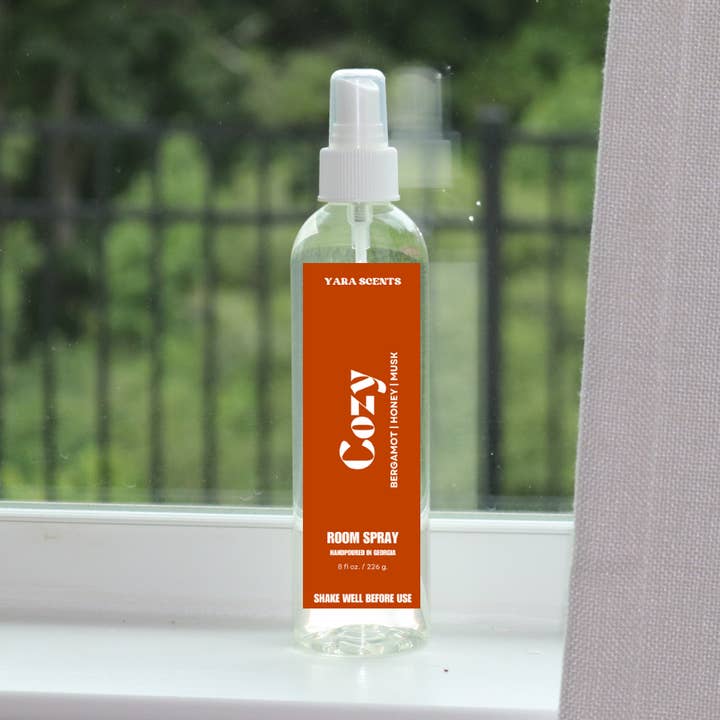 COZY Room Spray for engroshandel hos Yara Scents