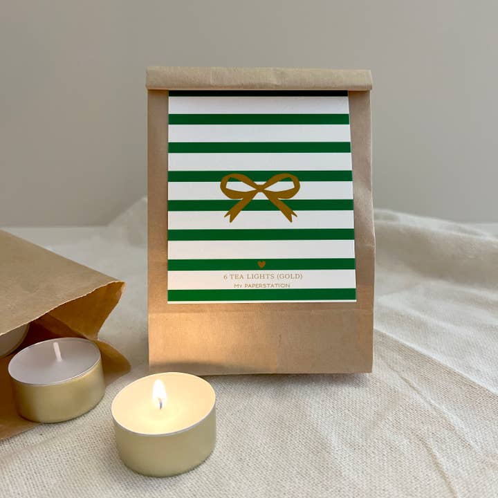Fitas de velas de chá por atacado de My Paperstation