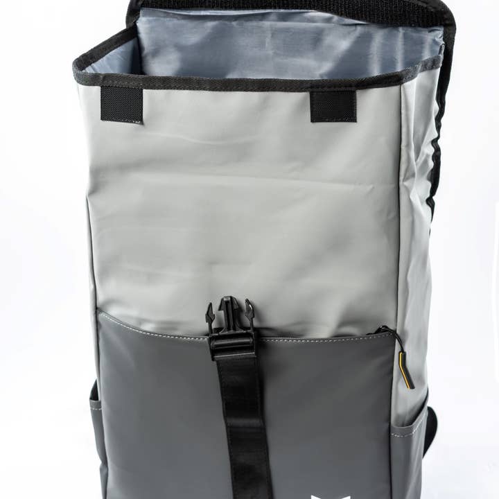 Empire Embodied - Wholesale Backpack - Unisex - Athlete's Companion Backpack Dark Grey Rolltop Rucksack gray2