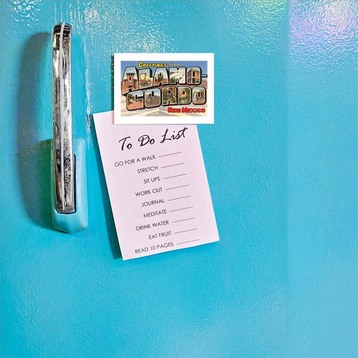 Found Image Press - Wholesale Magnet - Magnet NM-101 Greetings from Alamogordo, New Mexico1