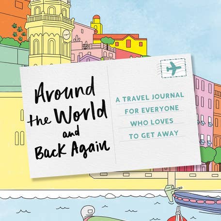 Around the World and Back Again: A Travel Journal for wholesale by Microcosm Publishing & Distribution