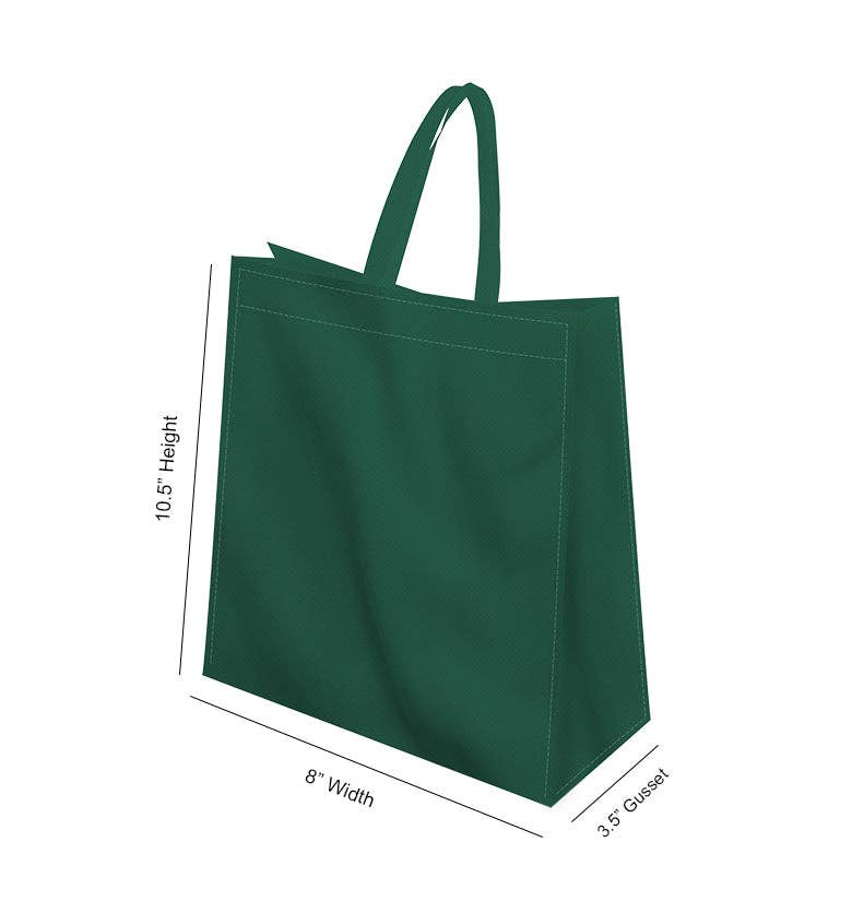 Non Woven Totes - Wholesale Tote Bag - Unisex - Reusable Heavy-Duty Non-Woven Tote Bag - 8x10.5x3.5 | Custom Printed Power Tote Bags20