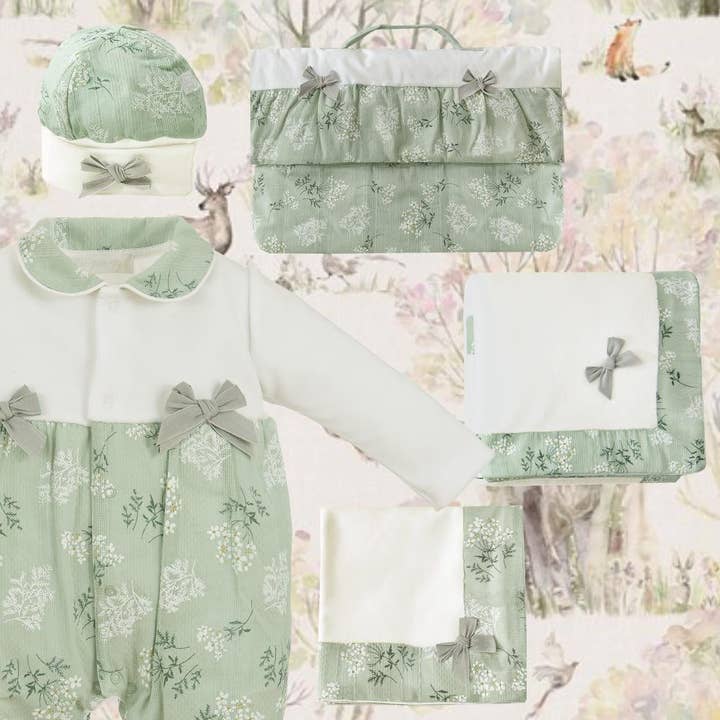 First Country Green Outfit Set for wholesale by Pim-Pam-Pum