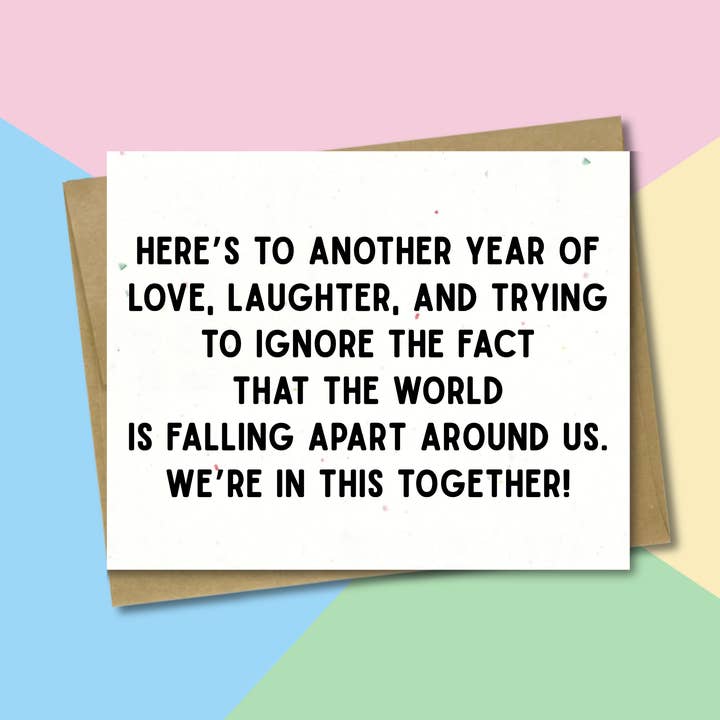 Anniversary - Falling Apart for wholesale by Bitter Ink Studio