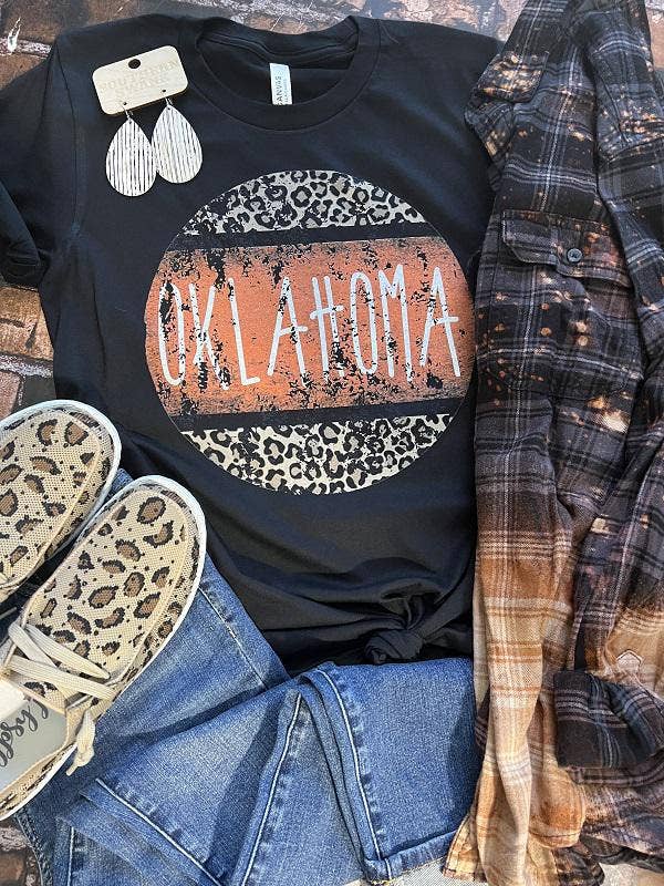 T-shirt Oklahoma Orange pour la vente par Southern Swank