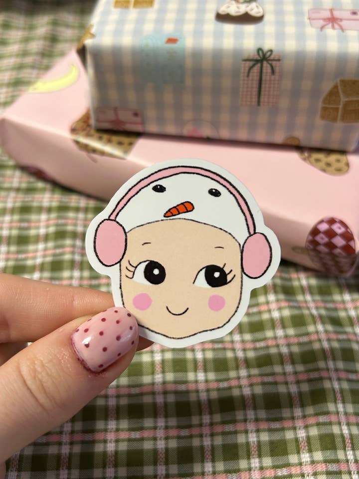 Snowman Baby Sticker ⛄️ for wholesale by Nany Craft Shop