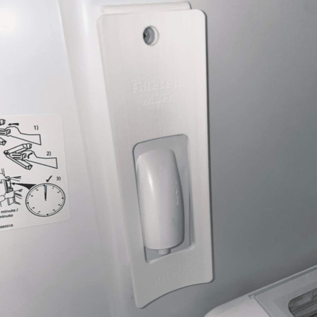 Chatelet - Vente Ustensile/gadget de cuisine - Levier distributeur d'eau Chatelet pour intérieur de réfrigérateur | Distribution d'eau à une main pour modèles sélectionnés | Fabriqué aux États-Unis0