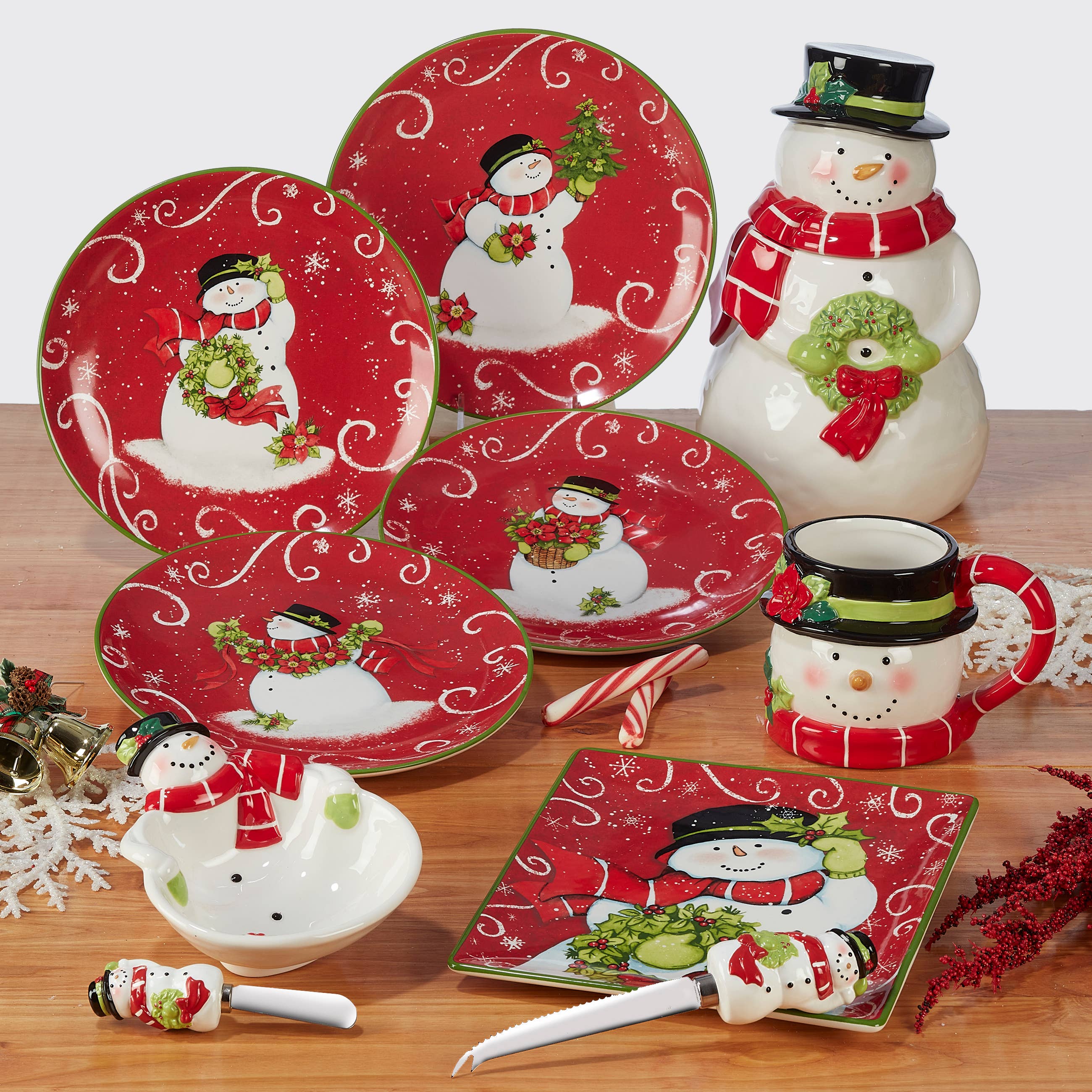 Certified International - Wholesale Coffee Mug - Holiday Magic Christmas Snowman 3-D  Mug 18 oz.2